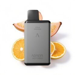 Adalya AD 10000 Puffs Wegwerf-Vape Weltraumgrau 14 ml 2% Nikotin USB-C