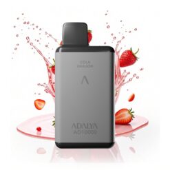 Adalya AD 10000 Züge Wegwerf-Vape Space Grau Erdbeerspritzer