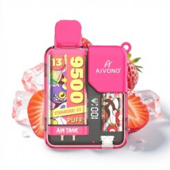 Aivono AIM-TANK 9500 Puffs 18ml 650mAh Erdbeer-Eis