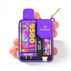 Aivono AIM-TANK 9500 Puffs 18ml 650mAh LCD Kirschtraube