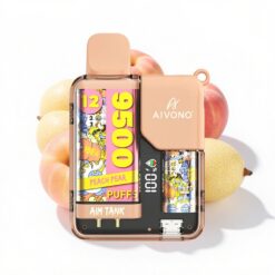 Aivono AIM-TANK 9500 Puffs 18ml 650mAh LCD Pfirsich-Birne