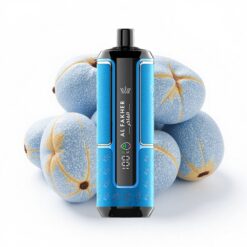 Al Fakher Crown Bar 15K Hypermax Wegwerf-Vape Kit Blaues Meer 22ml 600mAh