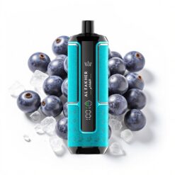 Al Fakher Crown Bar 15K Hypermax Wegwerf-Vape Kit Schwarze Johannisbeere Eis – 22ml, 600mAh, Typ-C, 15.000 Züge