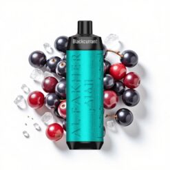 Al Fakher Crown Bar 8000 Crystal Disposable Vape Schwarze Johannisbeere Eis – 18ml, 8000 Züge, 600mAh