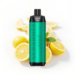 Al Fakher Crown Bar 8000 Crystal Einweg-Vape Zitrone-Minze 18ml 5mg 8000 Züge