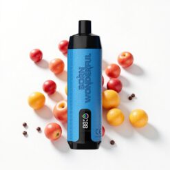 RandM Fumot Shisha 10000 Puffs 18 ml vorgefüllte E-Flüssigkeit Cush Man (Kuschel-Mann) Typ-C 0,5% Nikotin