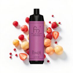 RandM Fumot Shisha 10000 Puffs 18 ml vorgefüllte E-Flüssigkeit Liebe 66 Einweg-Vape