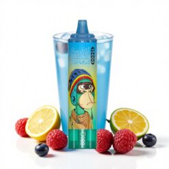 RandM Fumot Tornado 15000 Puffs 25ml Flüssigkeitskapazität 850mAh 0.9 Ohm Mesh Blau-Himbeer-Zitronenlimonade