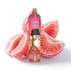 RandM Fumot Tornado 15000 Puffs 25ml Flüssigkeitskapazität 850mAh Mesh Coil Rot Energie Eis