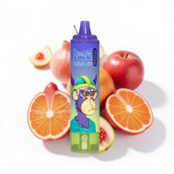 RandM Fumot Tornado 15000 Puffs 25ml Flüssigkeitskapazität 850mAh Mesh Coil Typ-C LCD Vimto