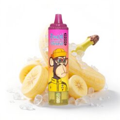 RandM Fumot Tornado 15000 Puffs 25ml Flüssigkeitskapazität Bananeneis Typ-C Mesh