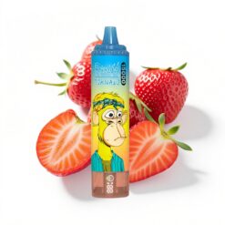 RandM Fumot Tornado 15000 Puffs 25ml Flüssigkeitskapazität Erdbeer Typ-C LCD Mesh