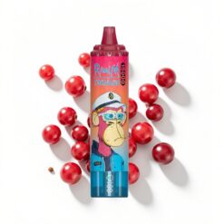 RandM Fumot Tornado 15000 Puffs 25ml Flüssigkeitskapazität Kirschgeschmack Mesh Coil Typ-C LCD