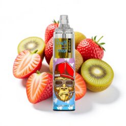 RandM Fumot Tornado 7000 14ml Flüssigkeitskapazität 0% 2% 3% 5% Nikotin Erdbeer-Kiwi Einweg-Vape