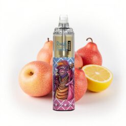 RandM Fumot Tornado 7000 14ml Flüssigkeitskapazität 850MAH Mesh RGB Apfel-Zitrone
