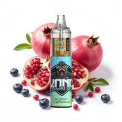 RandM Fumot Tornado 7000 14ml Flüssigkeitskapazität Typ-C RGB Blaubeere Granatapfel