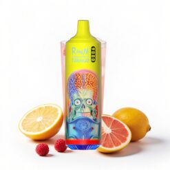 RandM Fumot Tornado 9000 Puffs 18ml Flüssigkeitskapazität Mesh RGB Pinklimonade